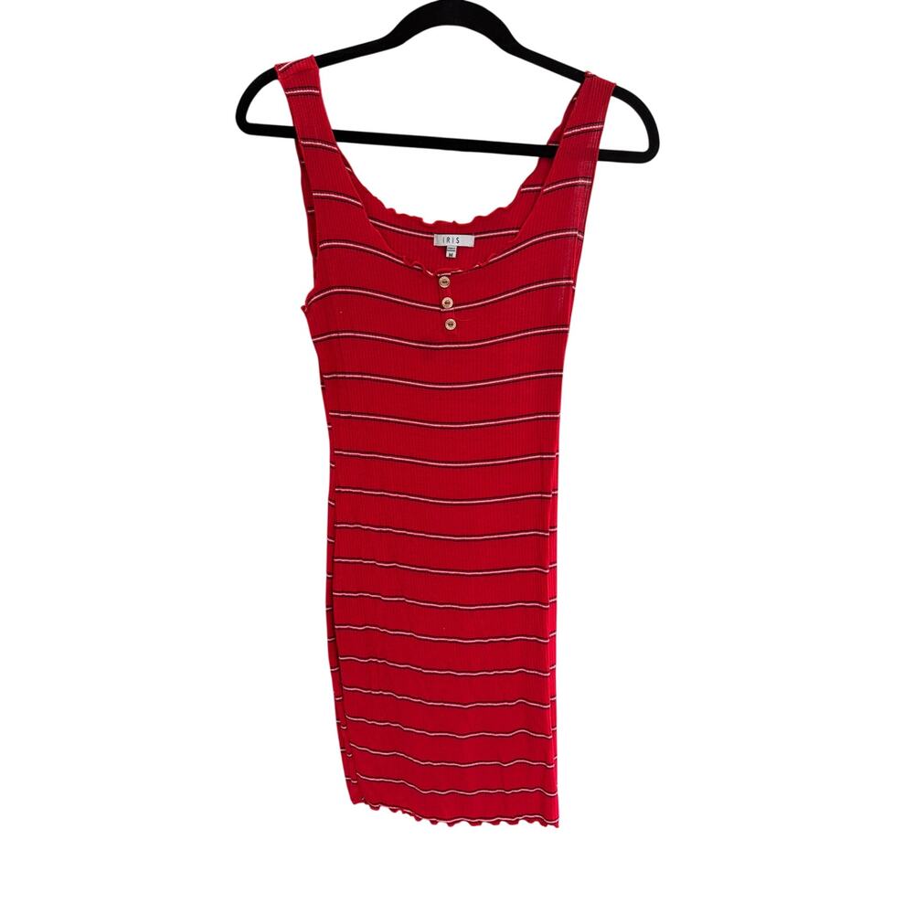 Red Stripped Dress